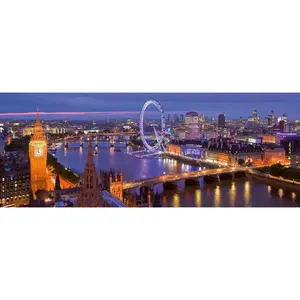Puzzle 1000 pièces Ravensburger - Panorama de Londres la nuit pas cher