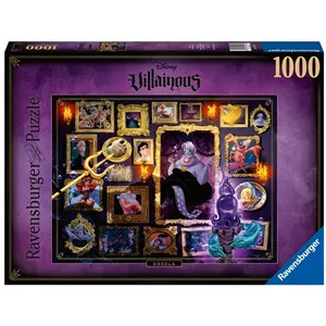 Puzzle 1000 pièces Ravensburger Collection Disney Villainous Ursula pas cher