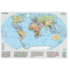 Ravensburger - Puzzle 1000 pièces - Carte du monde : politique pas cher