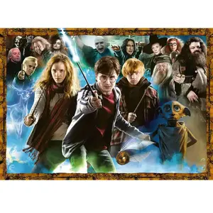Ravensburger - Puzzle Adulte - Puzzle 1000 p - Harry Potter et Les sorciers - 15171 pas cher