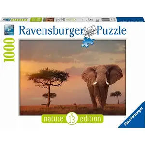 Ravensburger- Elefante Del Masai Mara Puzzle, 15159 pas cher
