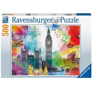Ravensburger PUZZLE 500 P : CARTE DE LONDRES pas cher