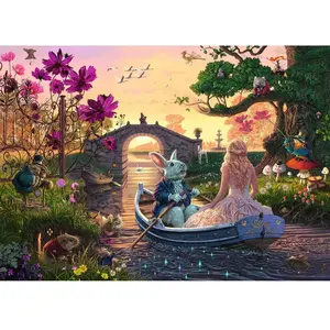Ravensburger - Puzzle 1000 pieces - Le pays des merveilles pas cher