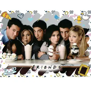 Puzzle 500 pièces I'll Be There for You / Friends Ravensburger TU pas cher