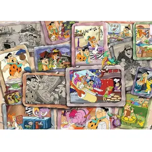 Ravensburger - Puzzle Adulte - Puzzle 1000 p - Les Pierrafeu - 16924 pas cher