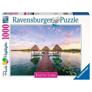 Ravensburger - Puzzle 1000 pièces Vue sur les tropiques pas cher