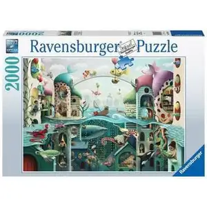 Ravensburger Puzzle 2000 pièces Si les poissons pouvaient marcher Demelsa Haughton pas cher