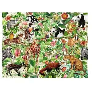 Puzzle 2000 pièces Ravensburger Jungle pas cher