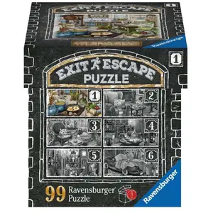 Ravensburger Escape Puzzle 99 pièces - Mystères de la Cuisine du Manoir - Neuf pas cher
