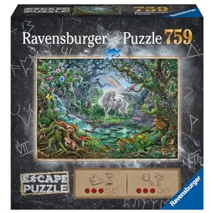 Comparateur de prix : Ravensburger Puzzle Évasion Licorne : 759 Pièces et Mystères à Résoudre - Neuf