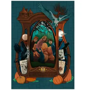 Ravensburger Puzzle Minalima Harry Potter Et Le Prisionnier D'azkaban 1000 Pièces pas cher