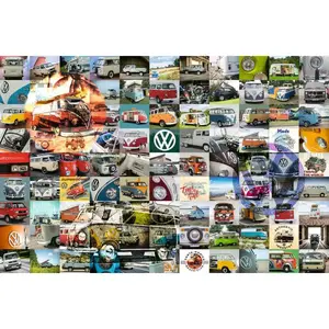 99 VW Campervan Moments 3000 Pièces  Ravensburger pas cher
