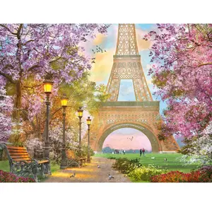 Puzzle 1500 pièces Ravensburger Amour à Paris pas cher