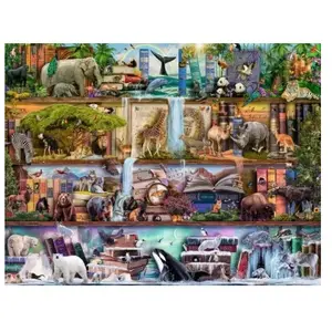 Comparateur de prix : Puzzle 2000 pièces Ravensburger Magnifique monde animal Aimee Stewart