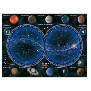 Ravensburger - Puzzle Adulte - Puzzle 1500 p - Planisphère céleste - 16373 pas cher