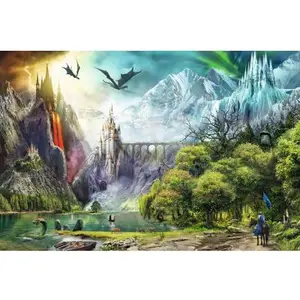 Ravensburger Puzzle 3000 p - Règne des dragons