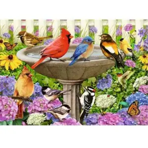 Ravensburger Xxl Puzzle au bain d'oiseaux 500 pièces pas cher