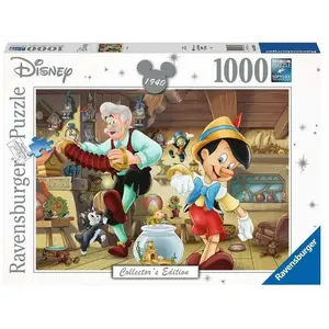 Disney puzzle Collector's Edition Pinocchio (1000 pièces) - Ravensburger Puzzle - RAVE16736 pas cher