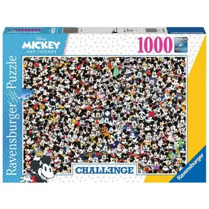 Puzzle 1000 p - Mickey Mouse (Challenge Puzzle) - Ravensburger Puzzle - 167449 pas cher
