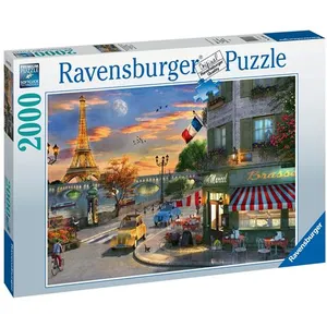 Comparateur de prix : Puzzle 2000 pièces Ravensburger Une soirée romantique à Paris