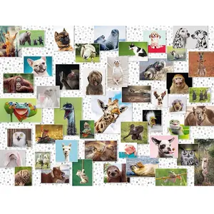 Ravensburger Puzzle - Collage avec des animaux, 1500 pièces pas cher