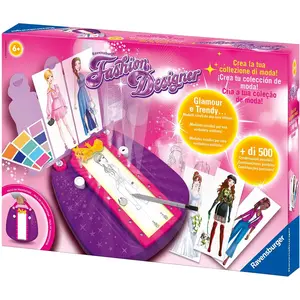 Ravensburger - Fashion Designer, Multicolore, 18057. pas cher