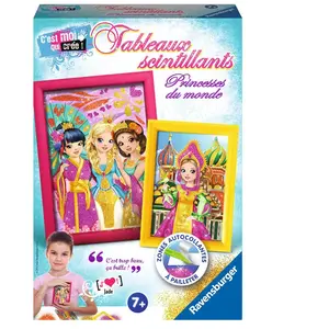 Ravensburger Tableaux scintillants : princesses du monde RAV4005556183241 pas cher