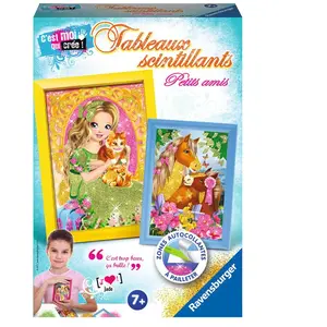 Tableaux scintillants : Petits amis Ravensburger