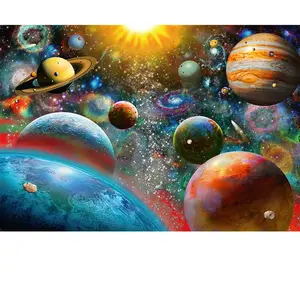 Ravensburger - Puzzle Adulte - Puzzle 1000 p - Vision planétaire - 19858 pas cher