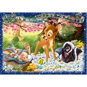 Puzzle 1000 pièces - RAVENSBURGER - Bambi - Paysage et nature - Adulte pas cher