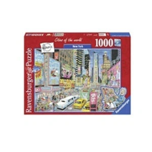Puzzle 1000 Pièces : Cities of the World - New York, Ravensburger
