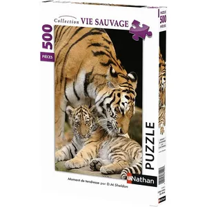 Nathan - Puzzle 500 Pièces Moment De Tendresse Multicolore pas cher