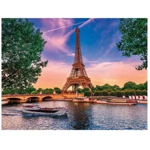 Ravensburger Puzzle 2000 pièces Nathan Paris au fil de l'eau pas cher