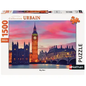 Puzzle 1500 pièces Nathan Urbain Big Ben pas cher