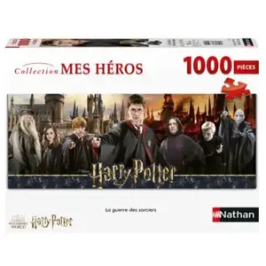 Puzzle 1000 pièces Nathan La guerre des sorciers Harry Potter pas cher