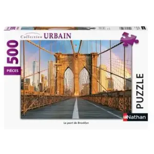 Puzzle 500 pièces Nathan Le Pont de Brooklyn pas cher