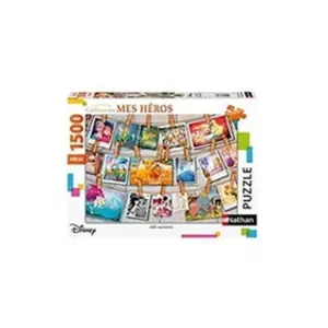 Puzzle 1500 pièces Nathan Souvenirs d'enfance Disney pas cher