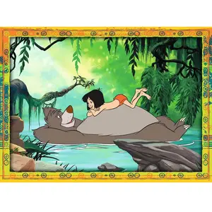 Nathan Puzzle 250 pièces - Le Livre de la Jungle - Ravensburger pas cher