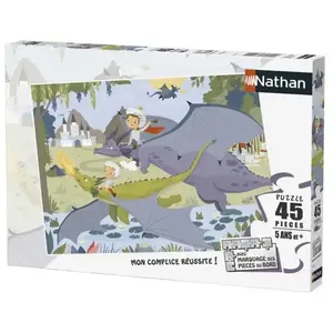 Puzzle Les dragons - Nathan Puzzle enfant - RAV-865345 pas cher