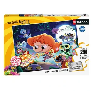 Puzzle Nathan Halloween avec Mortelle Adèle 250 pièces pas cher
