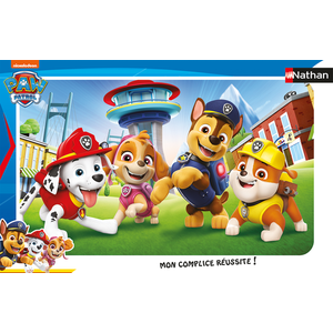 Ravensburger Puzzle Cadre - Les Chiots de la Pat'Patrouille 15 Pièces Nathan pas cher