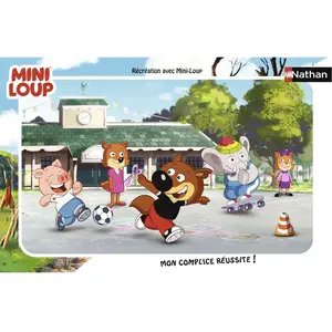 Ravensburger Puzzle Cadre - Mini-Loup 15 Pièces  Nathan pas cher