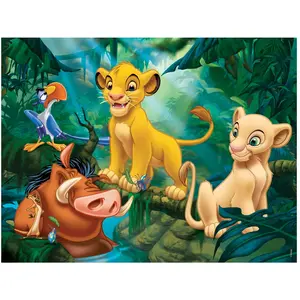 Nathan Puzzle 30 pièces Simba & Co. / Disney Le Roi Lion Ravensburger TU pas cher