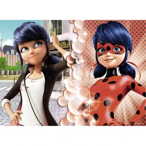 Puzzle 45 pièces Nathan Marinette Lady Bug Miraculous pas cher