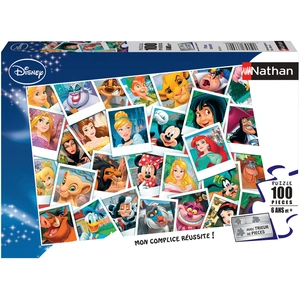 Puzzle 100 pièces Nathan Photo Disney pas cher