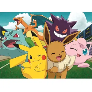 Puzzle 100 pièces Nathan Pikachu et les Pokémon pas cher