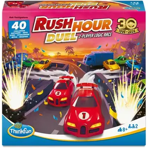 Ravensburger Jeu familial Thinkfun : jeu de logique Rush Hour Duel 76686 pas cher