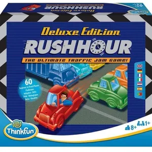 Comparateur de prix : Rush Hour Deluxe - Ravensburger - Casse-tête Think Fun - 60 défis 5 niveaux - Dès 8 ans
