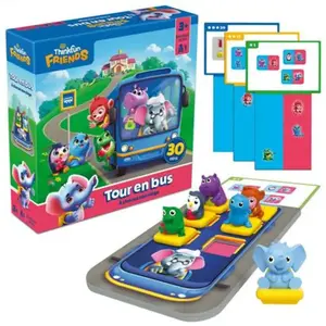 Ravensburger ThinkFun Friends : Tour en Bus - Jeux de réflexion pas cher