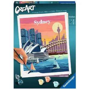 Comparateur de prix : Ravensburger Creart - 24x30 - Sydney Coloree